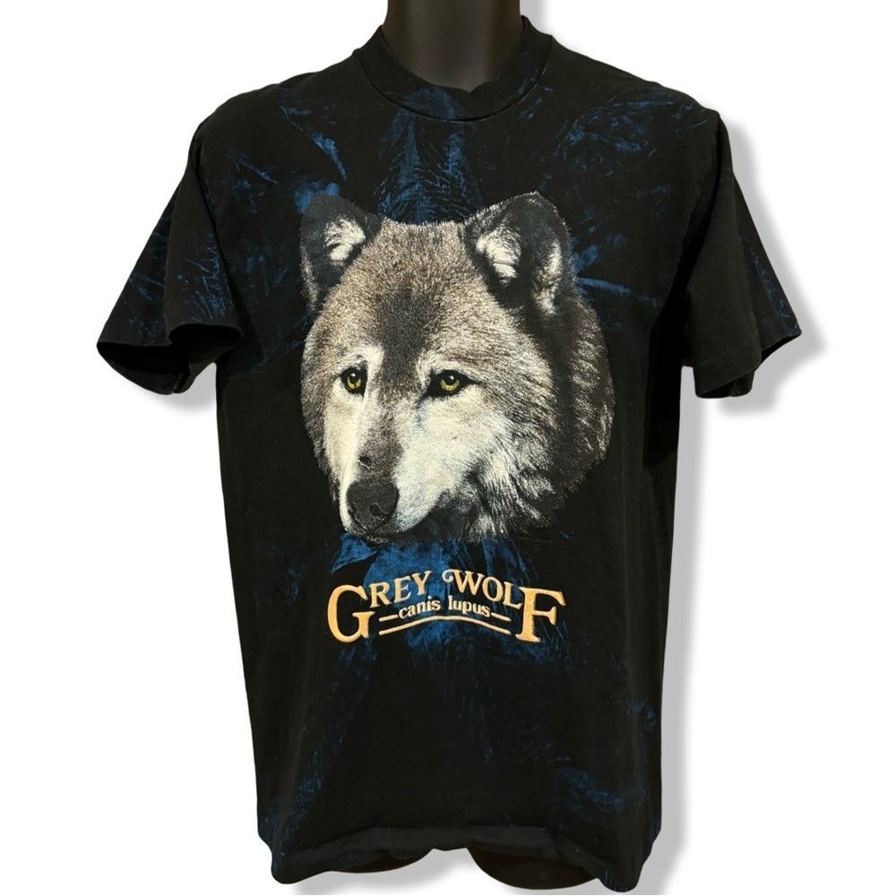 Vintage 90s Wilderness Wolf T-Shirt